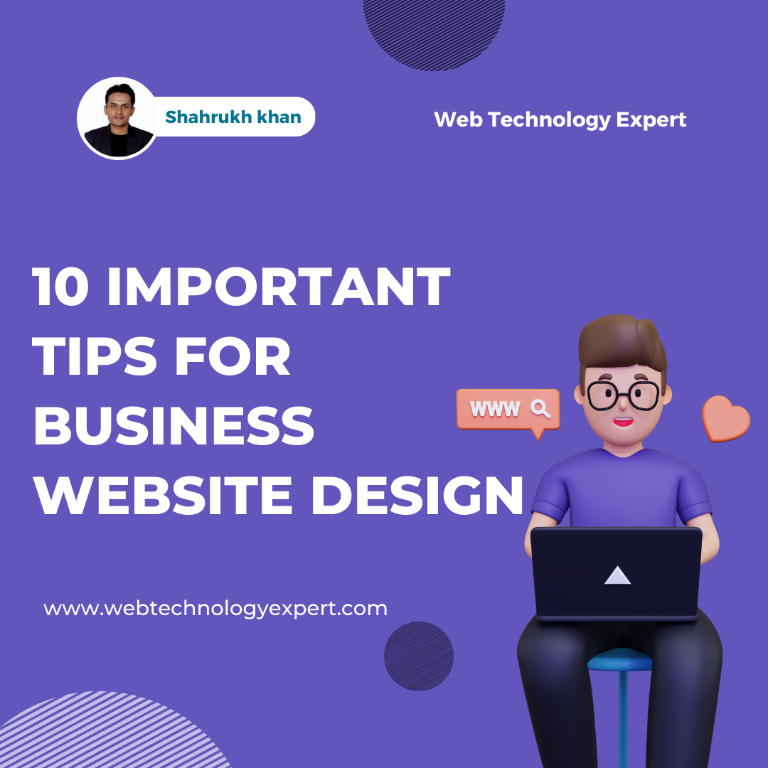 10 tips for successful business website design