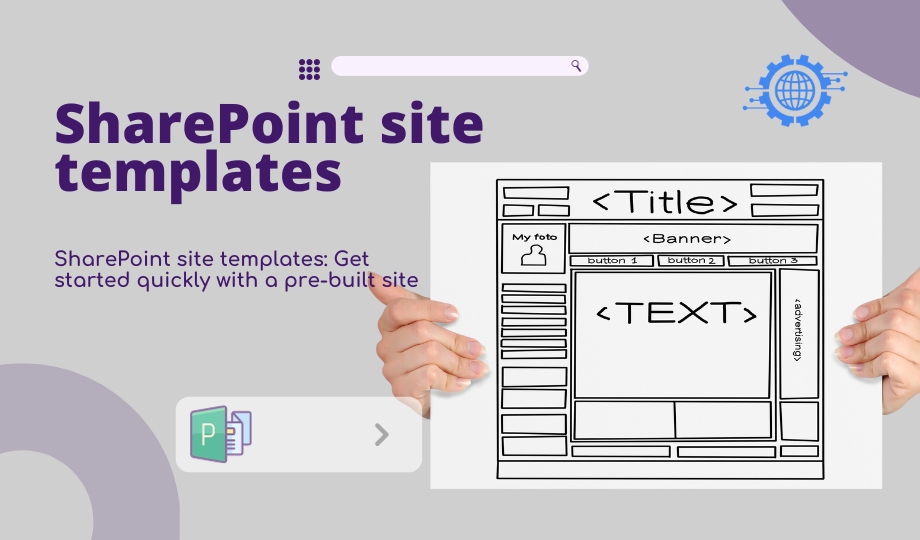 SharePoint site templates