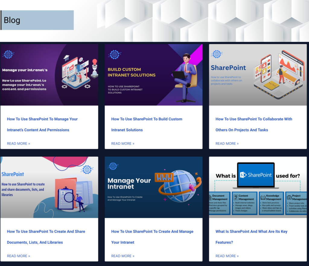 Blog - Web Technology Expert