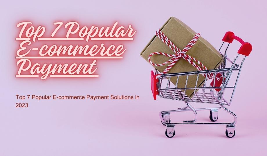 Top 7 Popular E-commerce Payment Solutions in 2023